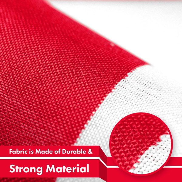 Denmark Danish Flag 3x5 Ft 3-Pack 150D Printed Polyester By G128 - Image 4