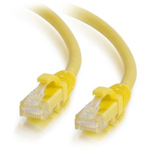 C2G 6ft Cat6a Snagless Unshielded (UTP) Ethernet Cable - Cat6a Network Patch Cable - PoE - Yellow