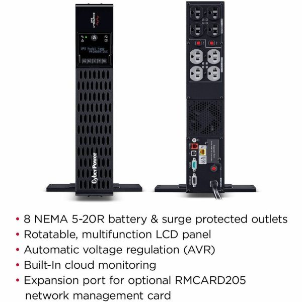 CyberPower PR2000RT2UC Smart App Sinewave UPS Systems - Image 2