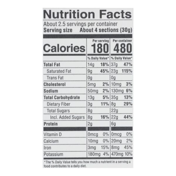 Alter Eco Americas Chocolate - Organic - Dark Salted Brown Butter - 2.82 oz - case of 12 - Image 2