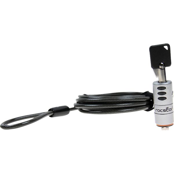 Rocstor Rocbolt Portable Security Cable With Key Lock and (2) Keys - Image 7