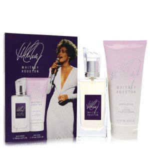 Whitney Houston Gift Set -- 3.4 oz Eau De Parfum Spray + 6 oz Body Lotion for Women