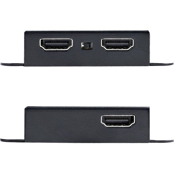 StarTech.com 4K HDMI Extender over CAT6/CAT5 Ethernet Cable, 4K 30Hz or 1080p 60Hz Video Extender, HDMI Transmitter and Receiver Kit - Image 3
