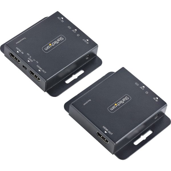 StarTech.com 4K HDMI Extender over CAT6/CAT5 Ethernet Cable, 4K 30Hz or 1080p 60Hz Video Extender, HDMI Transmitter and Receiver Kit - Image 5