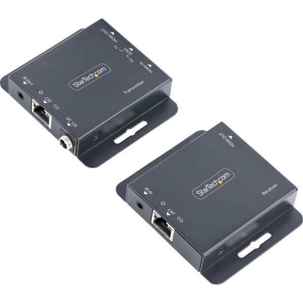 StarTech.com 4K HDMI Extender over CAT6/CAT5 Ethernet Cable, 4K 30Hz or 1080p 60Hz Video Extender, HDMI Transmitter and Receiver Kit - Image 6