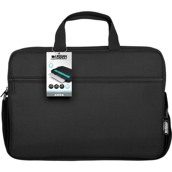 Urban Factory Nylee Carrying Case (Messenger) for 14" Notebook - Black - Image 2