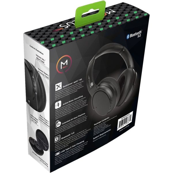 Morpheus 360 Synergy HD Wireless Noise Cancelling Headphones - Bluetooth Headset with Microphone - HP9550HD - Image 4