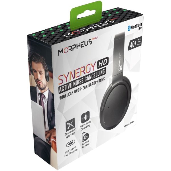 Morpheus 360 Synergy HD Wireless Noise Cancelling Headphones - Bluetooth Headset with Microphone - HP9550HD - Image 5