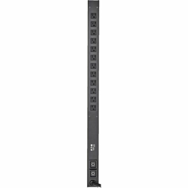 Tripp Lite by Eaton PDU 2.9kW 120V Single-Phase Basic PDU - 12 NEMA 5-15/20R Outlets L5-30P Input 10 ft. Cord 36 in. 0U Rack-Mount - Image 2
