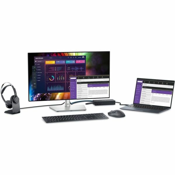 Dell UltraSharp U2724D 27" Class WQHD LED Monitor - 16:9 - Platinum Silver - Image 3