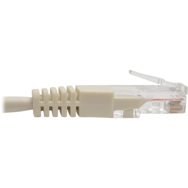Eaton Tripp Lite Series Cat5e 350 MHz Molded (UTP) Ethernet Cable (RJ45 M/M), PoE - White, 7 ft. (2.13 m) - Image 4