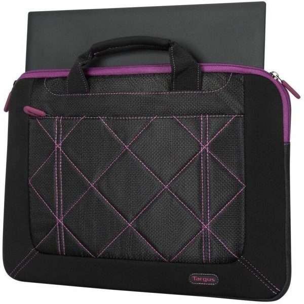 Targus Pulse TSS57401US Carrying Case (Sleeve) for 14" to 16" Notebook - Black, Purple - TAA Compliant - Image 2