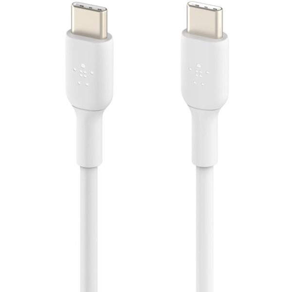 Belkin USB-C to USB-C Cable (2m / 6.6ft, White) - Image 2