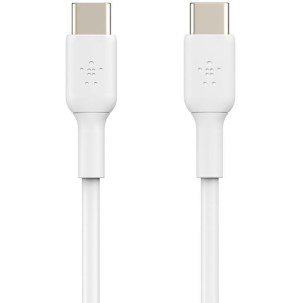 Belkin USB-C to USB-C Cable (2m / 6.6ft, White) - Image 3