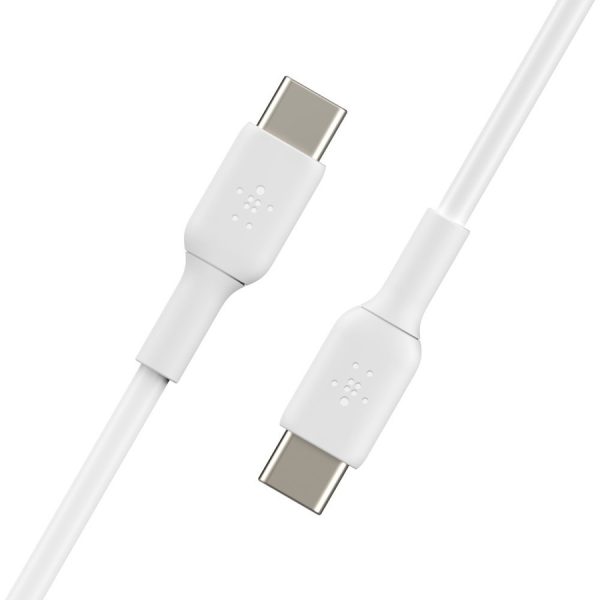 Belkin USB-C to USB-C Cable (2m / 6.6ft, White) - Image 4