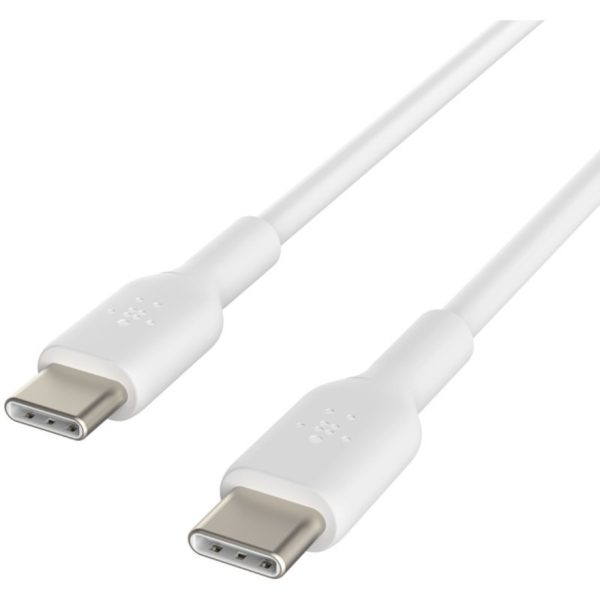 Belkin USB-C to USB-C Cable (2m / 6.6ft, White) - Image 5