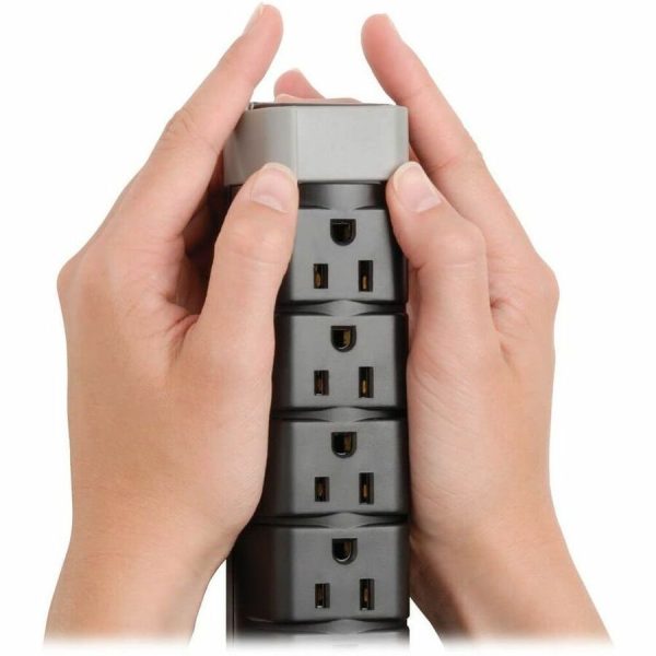 Eaton Tripp Lite Series Protect It! 8-Outlet Surge Protector, 6 ft. (1.83 m) Cord, 2160 Joules, Tel/DSL Protection, Cord Clip - Image 7