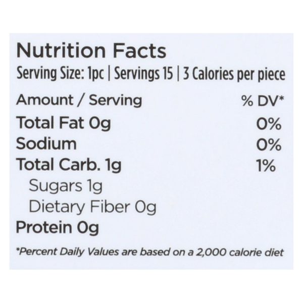Simply Gum All Natural Gum - Ginger - Case of 12 - 15 Count - Image 3