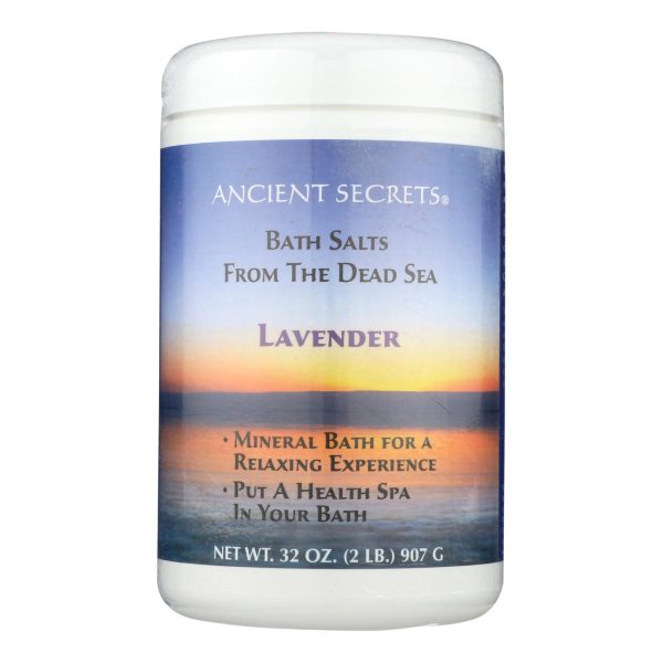 Ancient Secrets Aromatherapy Dead Sea Mineral Baths Lavender - 2 lbs - Image 2