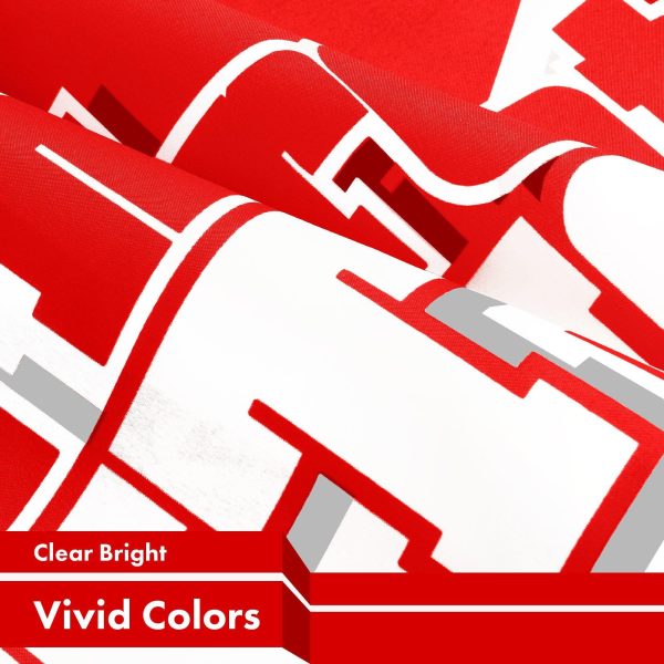 G128 Canada Canadian The Great White North Flag | 3x5 Ft | LiteWeave Pro Series Printed 150D Polyester | Indoor/Outdoor, Vibrant Colors, Brass Grommets, Thicker and More Durable Than 100D Polyester - Image 3