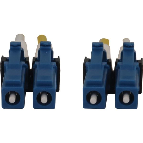 Eaton Tripp Lite Series 400G Duplex Singlemode 9/125 OS2 Switchable Fiber Optic Cable (LC/UPC M/M), LSZH, Yellow, 1 m (3.3 ft.) - Image 3