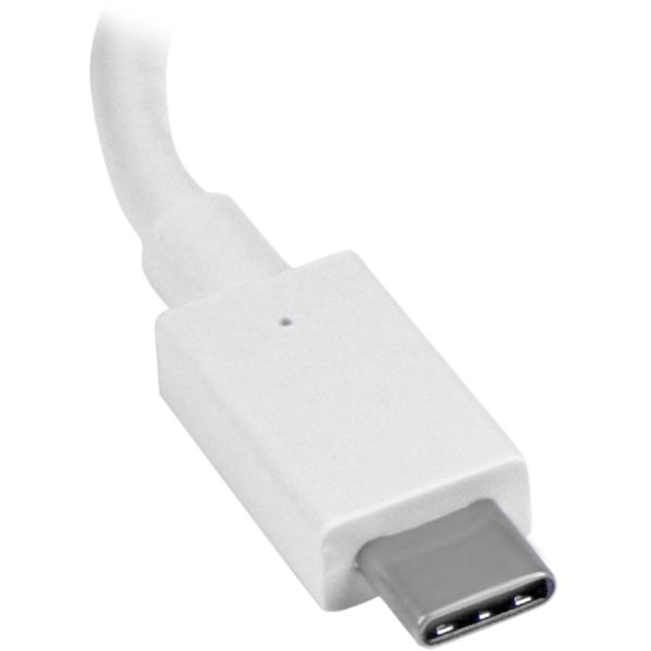 StarTech.com - USB-C to HDMI Adapter - 4K 30Hz - White - USB Type-C to HDMI Adapter - USB 3.1 - Thunderbolt 3 Compatible - Image 2