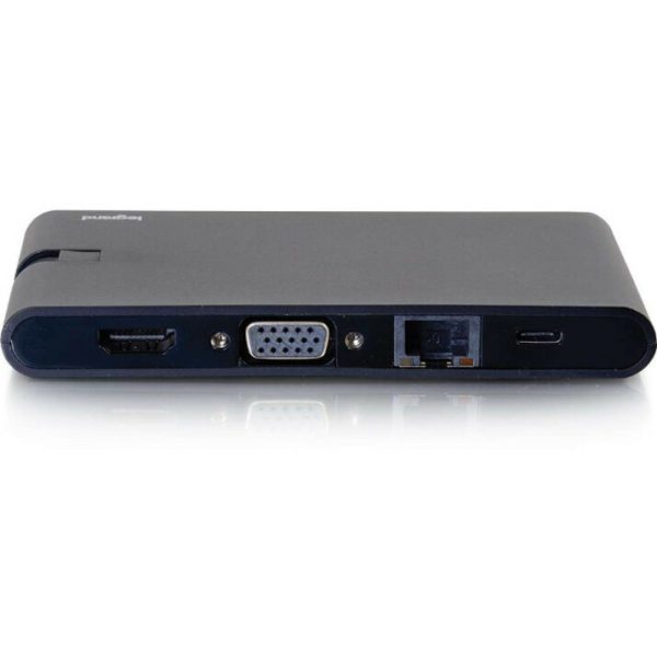 C2G USB C Dock with HDMI, VGA, Ethernet, USB, SD & Power Delivery up to 100W - Image 3