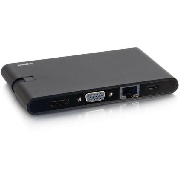 C2G USB C Dock with HDMI, VGA, Ethernet, USB, SD & Power Delivery up to 100W - Image 5