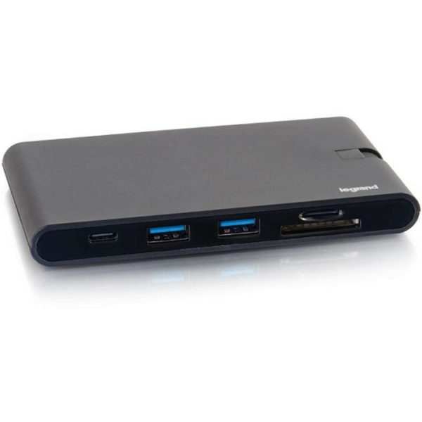 C2G USB C Dock with HDMI, VGA, Ethernet, USB, SD & Power Delivery up to 100W - Image 6