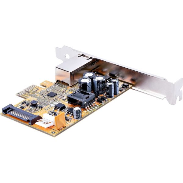 StarTech.com 1 Port 2.5Gbps PoE Network Card, PCIe Ethernet Card, 30W 802.3at PoE NIC for PC/Servers, RJ45/Network PoE LAN Adapter, NBaseT - Image 2
