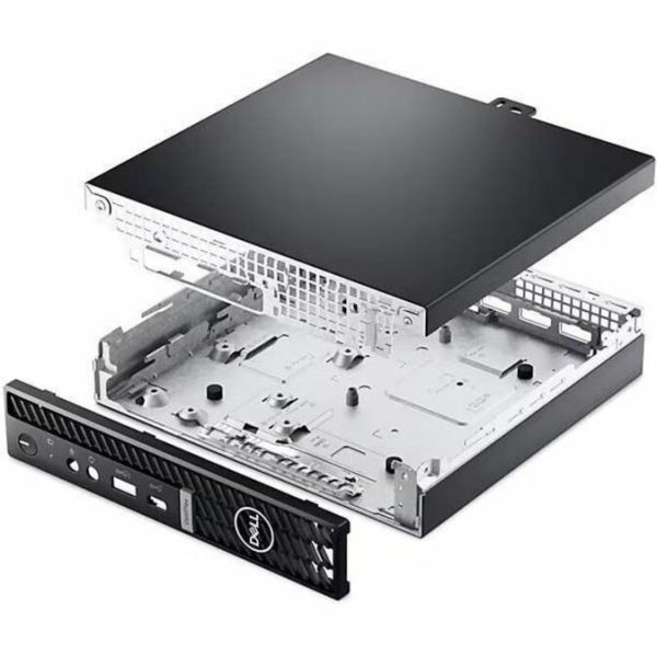 Dell OptiPlex 7000 7020 Plus Desktop Computer - Intel Core i7 14th Gen i7-14700T - vPro Technology - 16 GB - 512 GB SSD - Micro PC - Black - Image 2