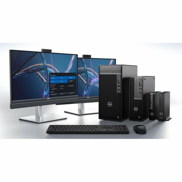 Dell OptiPlex 7000 7020 Plus Desktop Computer - Intel Core i7 14th Gen i7-14700T - vPro Technology - 16 GB - 512 GB SSD - Micro PC - Black - Image 9