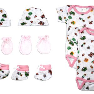 Newborn Baby Girls 8 Pc  Baby Shower Gift Set Ls_0083