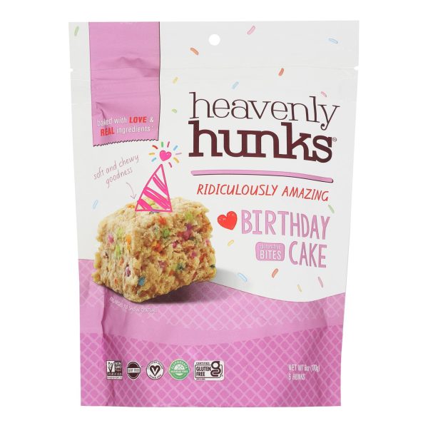 Heavenly Hunks - Cookies Gluten Free Birthday Cake - Case of 6-6 OZ - Image 2