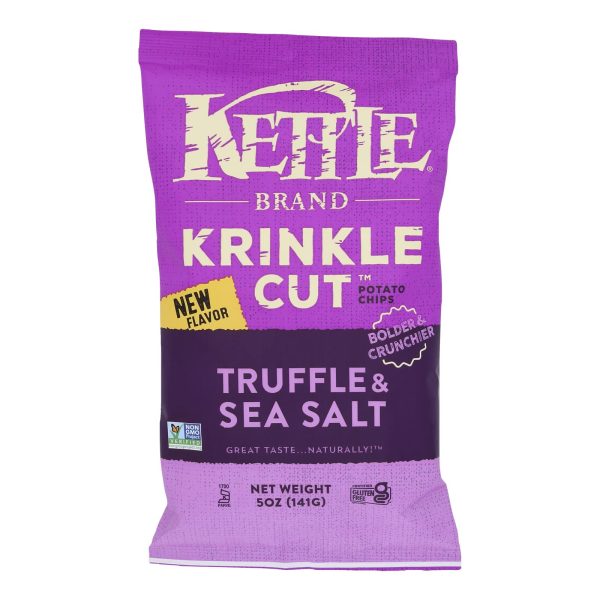 Kettle Brand - Krinkle Truff Sea Salt Chip - Case of 15-5 OZ - Image 3