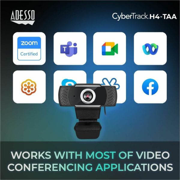 Cybertrack H4 - High resolution desktop webcam 1080P - Image 7