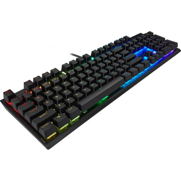 Corsair K60 RGB Pro SE Mechanical Gaming Keyboard - Cherry Viola - Black - Image 4