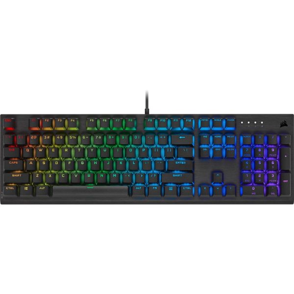 Corsair K60 RGB Pro SE Mechanical Gaming Keyboard - Cherry Viola - Black - Image 7