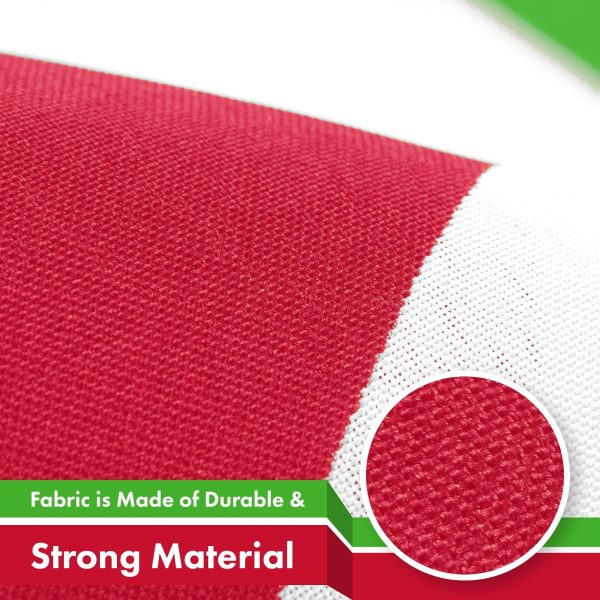 G128 5 Pack: Burundi Umurundi Flag | 3x5 Ft | LiteWeave Pro Series Printed 150D Polyester | Country Flag, Indoor/Outdoor, Vibrant Colors, Brass Grommets, Thicker and More Durable Than 100D 75D Poly - Image 4