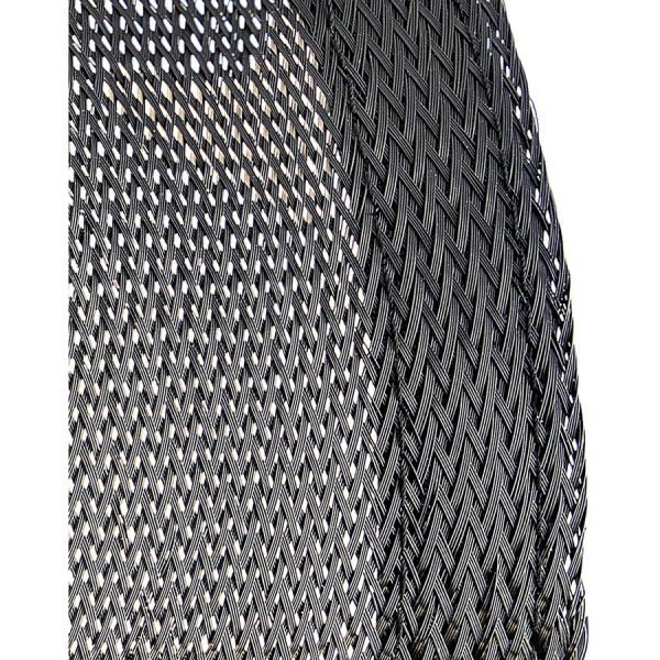 StarTech.com 10ft (3m) Cable Management Sleeve, Braided Mesh Wire Wraps/Floor Cable Covers, Computer Cable Manager/Cord Concealer - Image 4