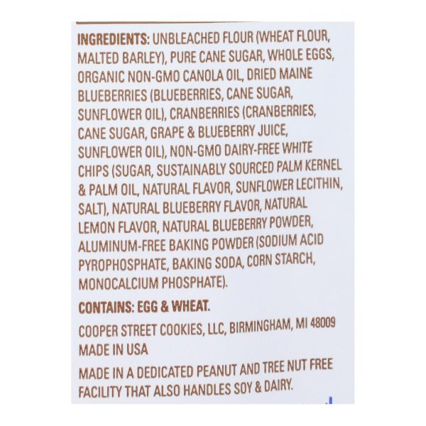 Cooper Street - Ckies Michigan Blueberry - Case of 6 - 5 OZ - Image 2