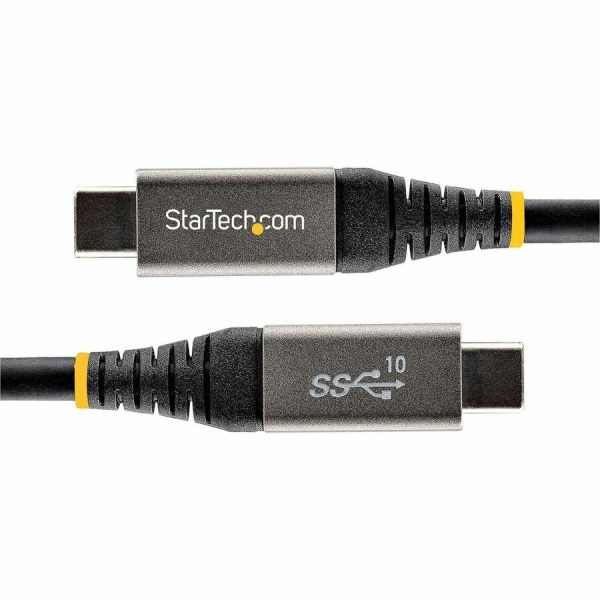StarTech.com 3ft 1m USB C Cable 10Gbps, USB-IF Certified USB-C Cable, USB 3.1 Type-C Cable, 5A/100W PD, DP Alt Mode, USB C Cord - Image 8