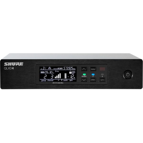 Shure QLXD4 Digital Wireless Receiver
