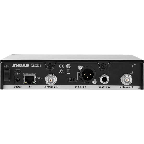 Shure QLXD4 Digital Wireless Receiver - Image 2