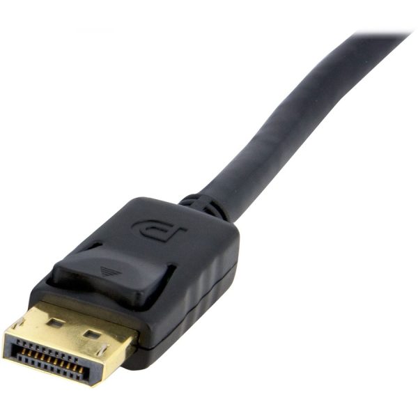 StarTech.com 3ft (1m) Panel Mount DisplayPort Cable, 4K x 2K Video, DisplayPort 1.2 Extension Cable Male to Female, DP Extender Cord - Image 3