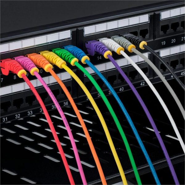 StarTech.com 1ft Orange Slim CAT6 Ethernet Cable, Slim Snagless RJ45, UTP, LSZH, 28AWG Bare Copper, Slim Network Patch Cord, Fluke Tested - Image 5
