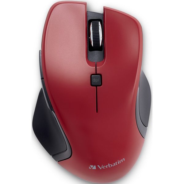 Verbatim USB-C™ Wireless Blue LED Mouse - Red - Image 2