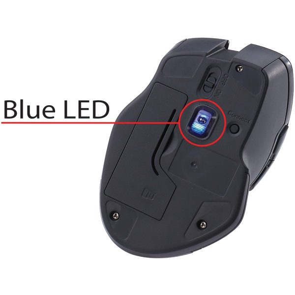 Verbatim USB-C™ Wireless Blue LED Mouse - Red - Image 8