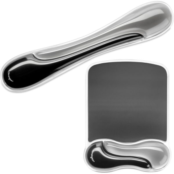 Kensington Duo Gel Mouse Pad Wrist Rest - Gray - Image 2