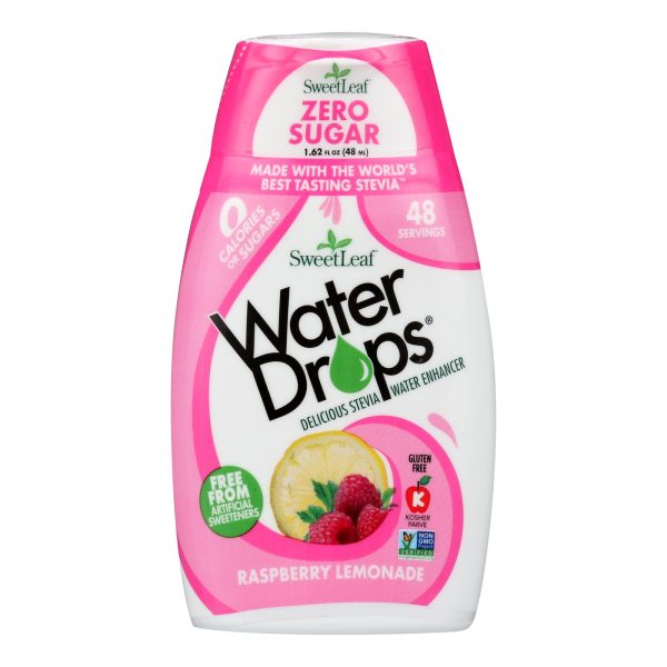 Sweet Leaf Water Drops - Raspberry Lemonade - 1.62 fl oz - Image 2